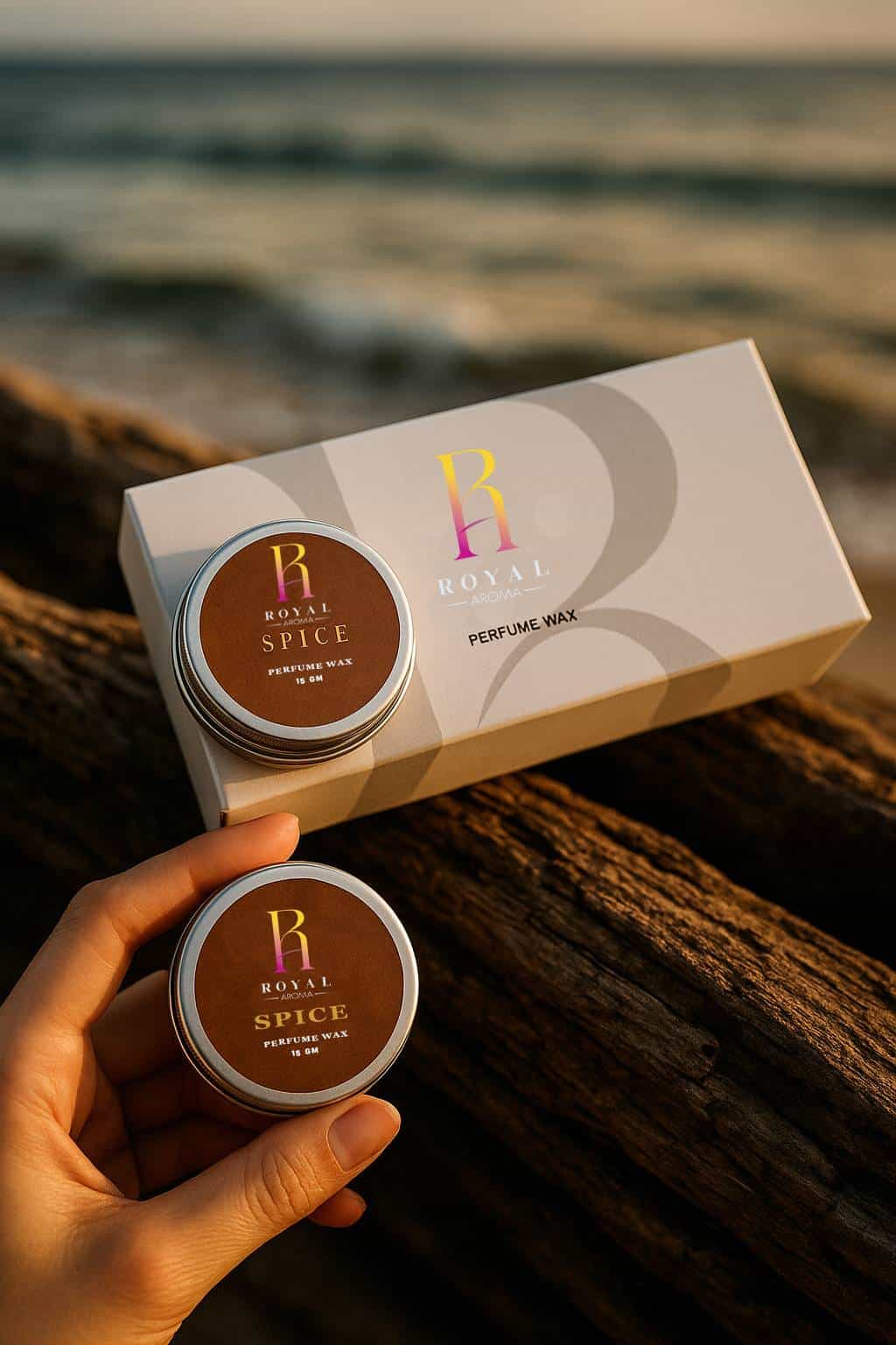 Royal Aroma Spice Solid Perfume | Similar To Tobacco Vanille