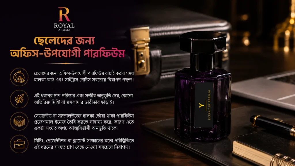 ছেলেদের জন্য অফিস-উপযোগী পারফিউম