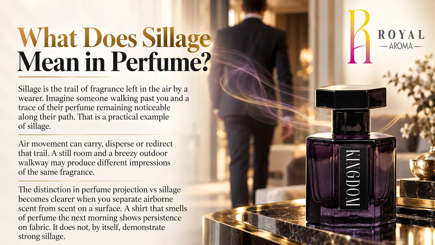 What Does Sillage Mean in Perfume?