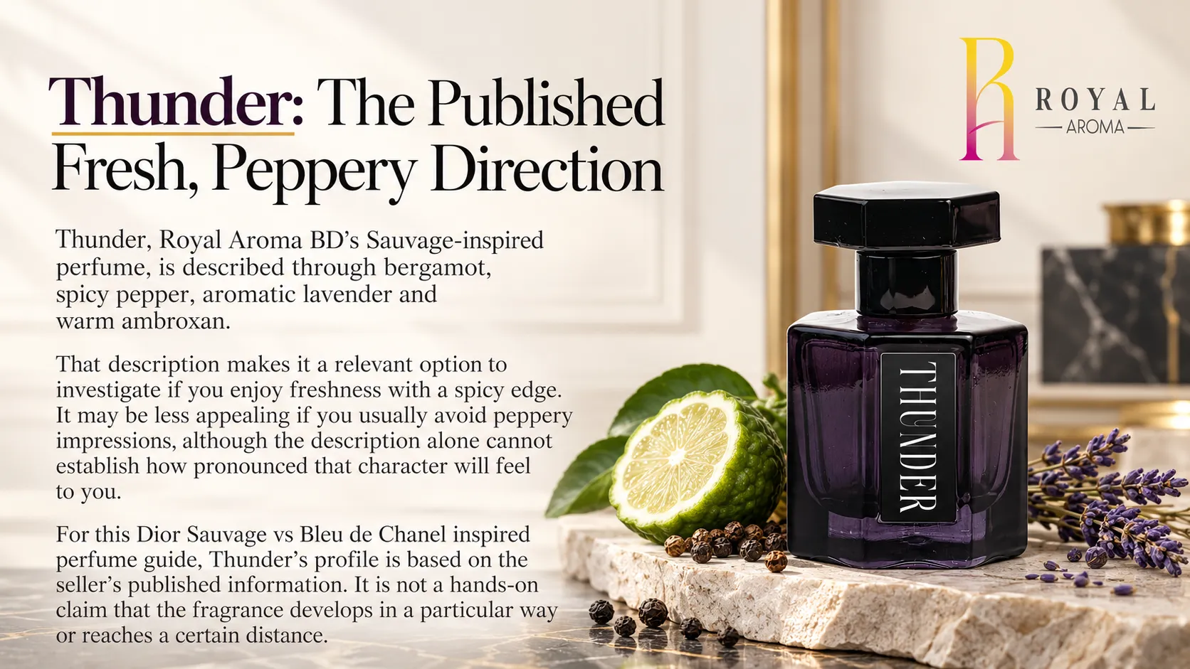 Thunder: The Published Fresh, Peppery Direction